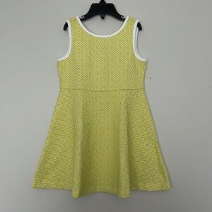 Janie and Jack Kids Jacquard Flared Dress Girls Size 4